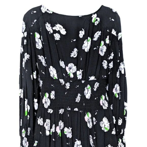FREE PEOPLE So Sweetly Floral Midi Dress S - Picture 9 of 12